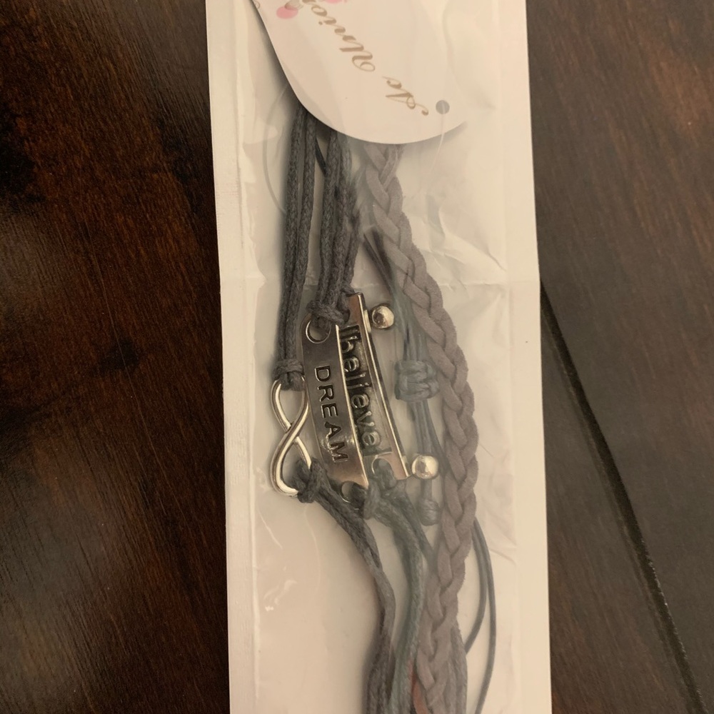 new bracelet. rope and metal, never used